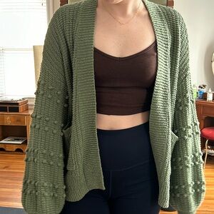 Madewell open cardigan